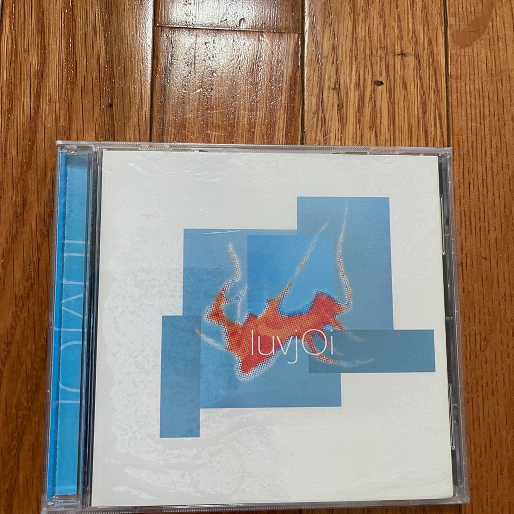 Source Unknown Luvjoi CD - Blue and Red Artwork